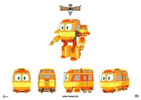 Robot Trains Джинни