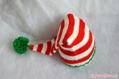 Вязаный колпак Буратино