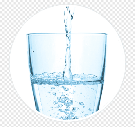 Стакан воды для фотошопа