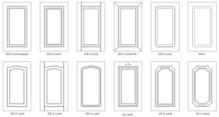 Фасад Лидер м фрезеровка 41