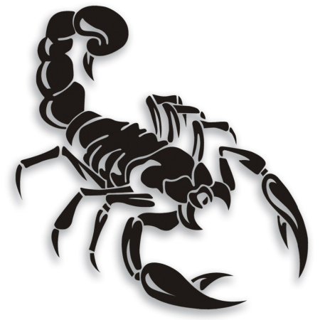 Скорпион тату эскиз