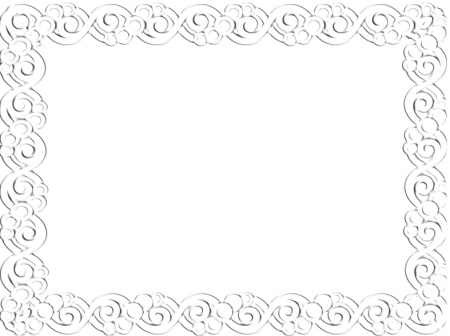 Кружевная рамка