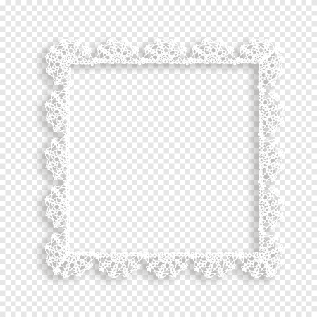Кружевная рамка для фотошопа