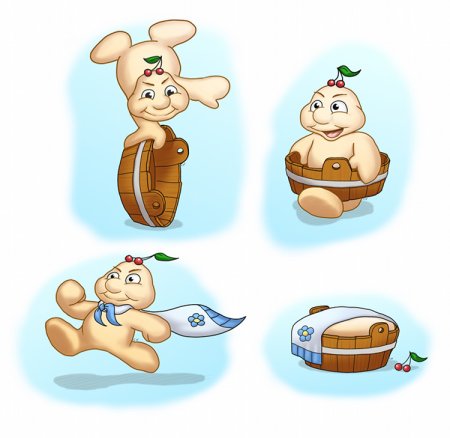 Скалка тесто вектор