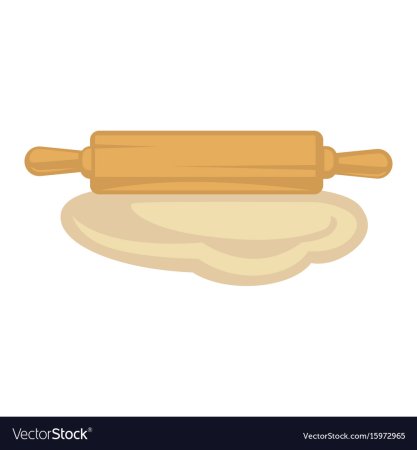 Месим тесто вектор