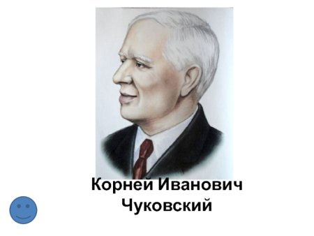 Чуковский портрет писателя для детей