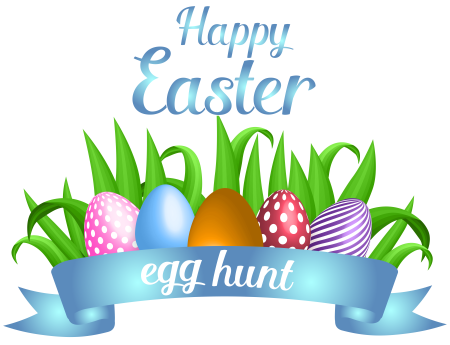 Happy Easter на прозрачном фоне