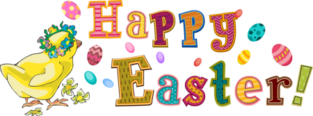 Happy Easter надпись