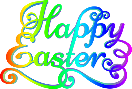 Happy Easter надпись