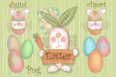 Вывеска Happy Easter