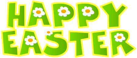 Happy Easter надпись
