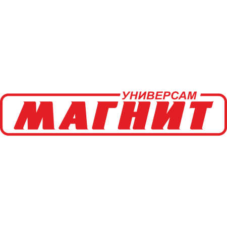 Магнит семейный гипермаркет логотип
