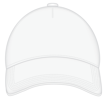 Кепка белая вектор