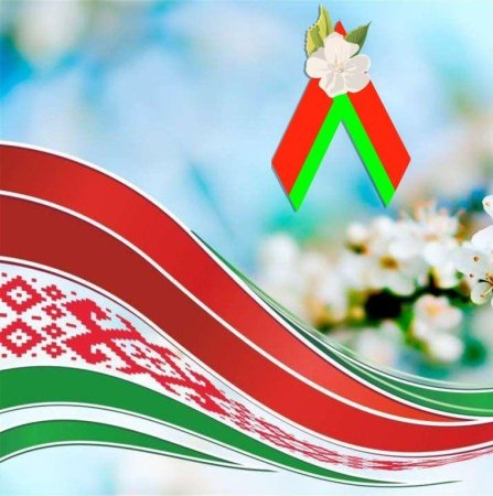 Белорусский флаг без фона
