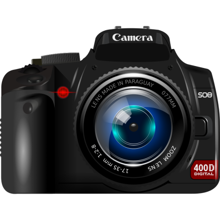 Полнокадровый фотоаппарат Canon вектор