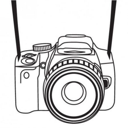 Фотоаппарат контур