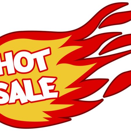 Горячая акция значки