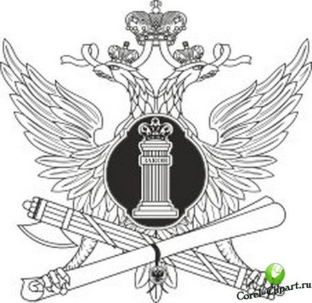 Герб ФССП России вектор