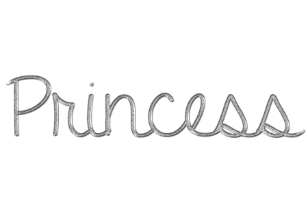 Princess надпись
