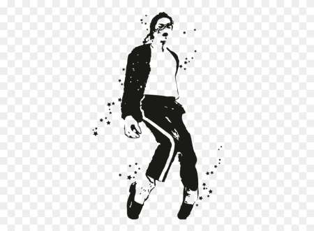 Michael Jackson силуэт