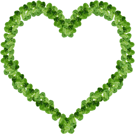Сердечки (зеленые)