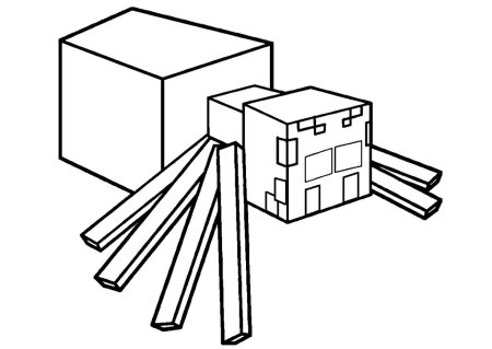 Раскраски из МАЙНКРАФТА