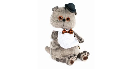 Кот Басик в манишке