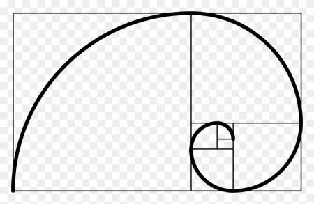 Золотое сечение круги Фибоначчи
