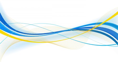 Разноцветные линии на белом фоне
