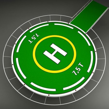 Вертолетная площадка текстура