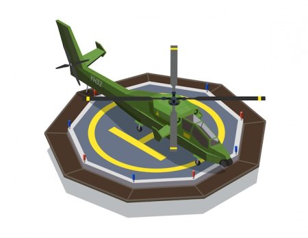 Helipad infrastructure пиктограмма