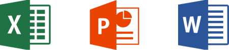 Значки Word excel POWERPOINT