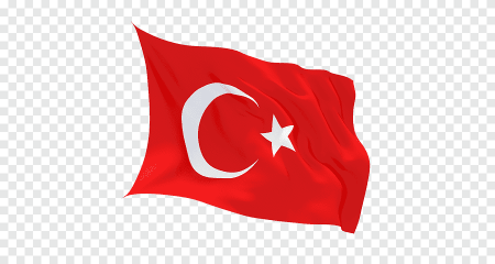 Флаг Турции PNG на прозрачном фоне