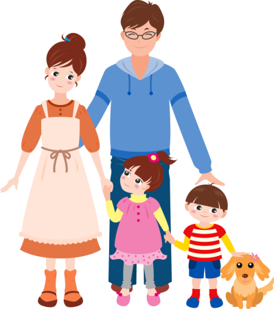 Изображение семьи для детей
