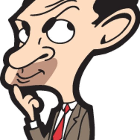 Мистер Бин силуэт