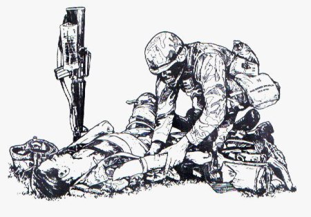 Военные медики зарисовки