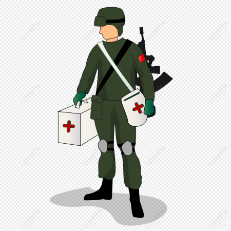 Профессия военный врач для детей