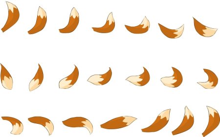Белка на белом фоне