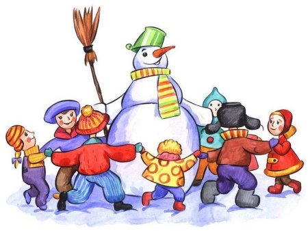 Зимний хоровод для детей