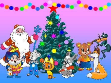 Новогодние картинки для детей