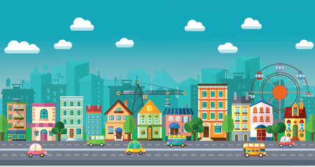 Дети в городе