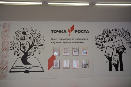 Стенды точка роста для школы