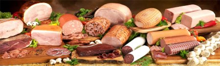 Колбасы и молочные продукты