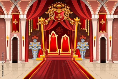 Царские палаты Тронный зал царя декорация