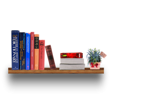 Полка с книжками