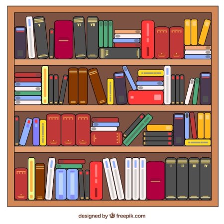 Книжная полка мультяшная