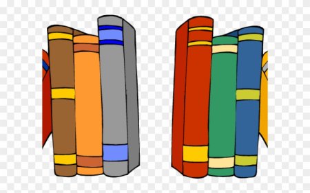Книги на полке рисунок
