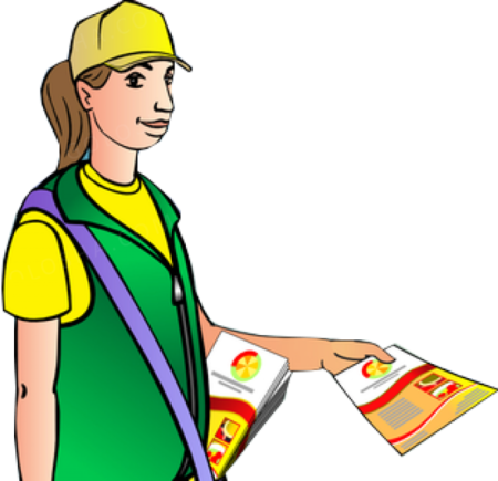 Раздача листовок