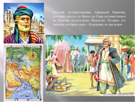 Путешествие Афанасия Никитина в Индию хождение за три моря