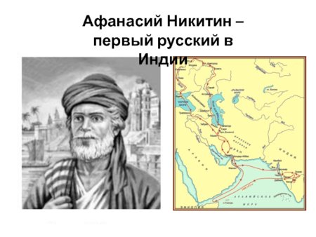 Афанасий Никитин мореплаватель